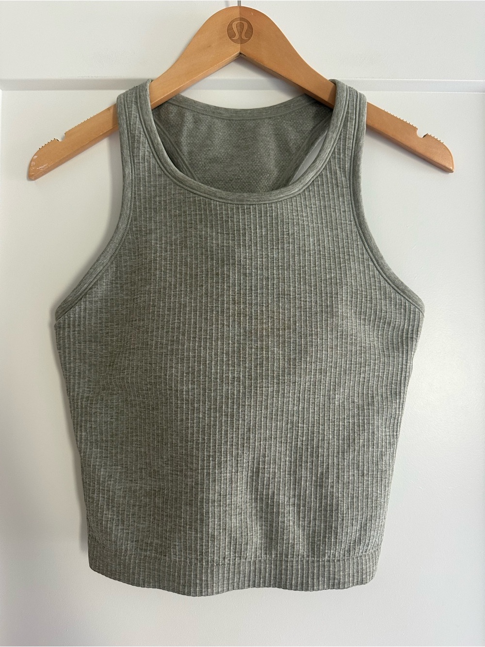 CRZ Yoga Seamless Rib Racerback Tank Top